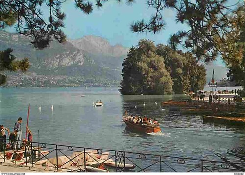 Carte postale lac - postale, 74