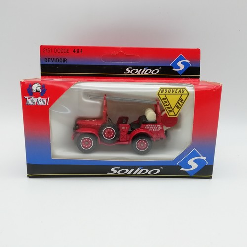 Solido pompiers 2151 dodge - pompiers,