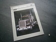 Catalogue prospectus voiture pub auto: Autocar conventional Volvo en Anglais