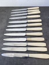 12 Anciens Couteaux De Table