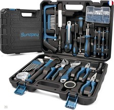 Sundpey Malette à Outils 148 Pièces - Caisse à Outils Complète Portable avec Tou