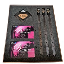 Ensemble d'étiquettes de bagages exclusives ANA All Nippon Airways 2018 Diamo...