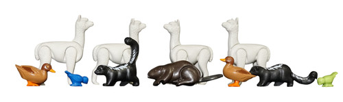 Playmobil lot animaux - , forêt