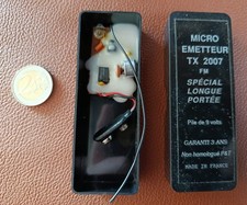 Micro Émetteur TX 2007 FM Spécial Longue Portée – Neuf – Made in France