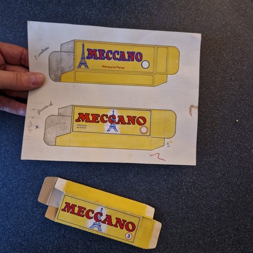 Meccano gouache originale - meccano,