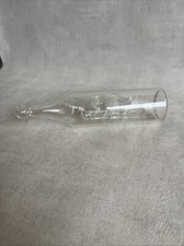 Vintage galion espagnol bateau en verre dans une bouteille 