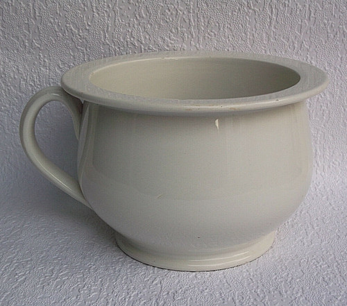 Pot chambre faïence - de,