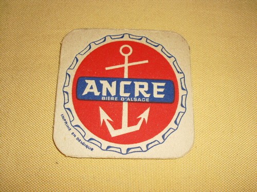 Sous bock ancre bière - sous-bock,
