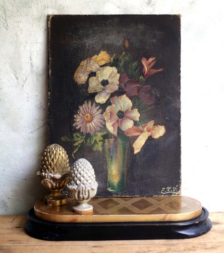 Antique french floral - french, still