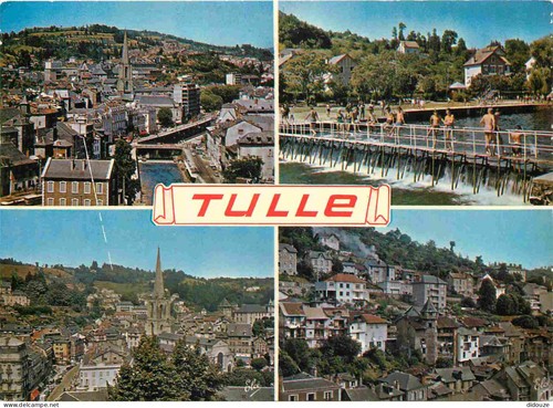 Carte postale tulle - tulle,