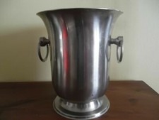 SCEAU A CHAMPAGNE ORFEVRE JEAN COUZON EN INOX