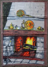 ANCIEN TORCHON VONY FRANCE LA