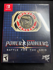 Switch; New Sealed, Power Rangers Battle For the Grid Mega Edition, Limited Run
