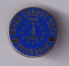 RARE PINS PIN'S .. BATEAU NAVIRE BOAT VOILIER SAIL OPEN RACE UAP  STOCKHOLM ~FR