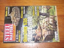 $$$ Revue Steel Masters N°78 France 1940  Panzer III  Unimog 404  AGS Teledyne
