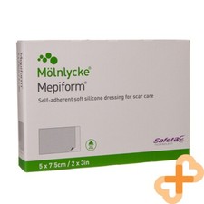 Mhc Mepiform Bandage 5 X 7,5 CM pour Cicatrices Stérile 5 Pièces Auto-Adhérent