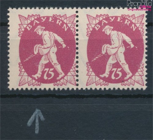 Timbres bavière 1920 186i - 1920, mi