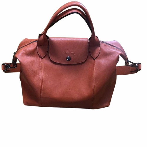 Longchamp pliage cuir 2way - longchamp,