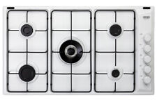 DE LONGHI Flb 59 DD Table de Cuisson La Gaz Blanc 90 CM 5 Feux 1 Double Couronne