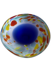 Centre de table verre Murano Italie travail artisanal tradition Venise verre