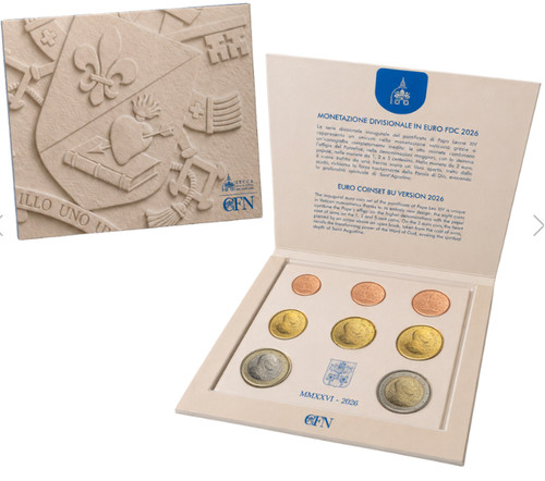 Coffret vatican 2026 fdc - bu,