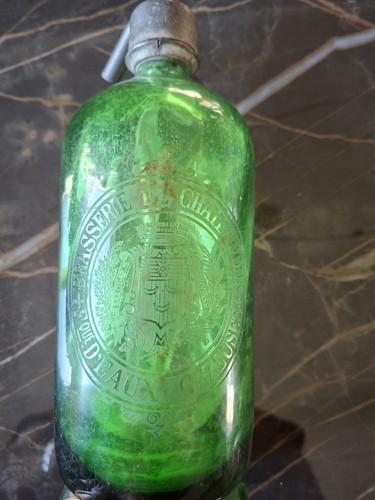 Antique seltz salt siphon - antique,