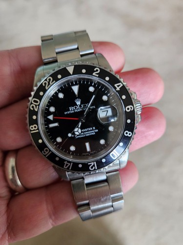 1999 rolex gmt - master, ii