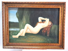 Cadre Femme Nue Allongée