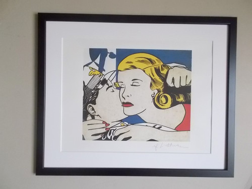 Roy lichtenstein le - ,, baiser