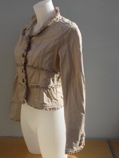 Blouson en jean beige Jennyfer