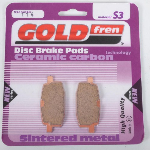 Plaquette frein gold fren - de,