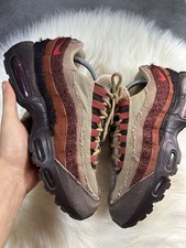 Sneakers Nike Air Max 95 Plus OG Premium Anatomy Of Air Marron Rouge Taille 43