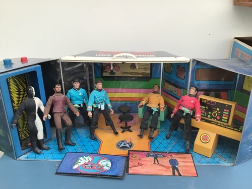 Star trek mego action playset - action,