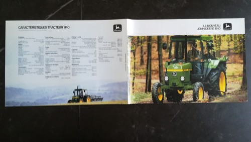 Brochure tracteur john deere - john,