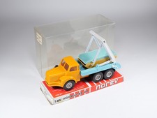 NOREV - 116 - Berliet TBO 15 Multibenne - Orange et bleu - En boite