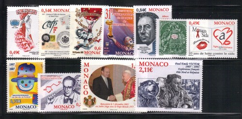Monaco 2006 yvert 2564 - yvert, 2564/74