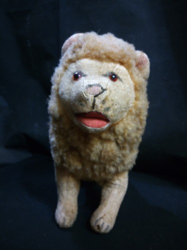 Ancien lion peluche - lion,