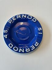 Cendrier Ashtray Pernod Ricard bleu ancien et vintage excellent état