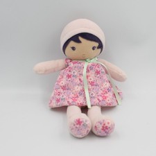 Doudou poupée rose mauve