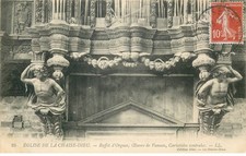 HAUTE LOIRE  LA CHAISE DIEU  L'église  Buffet d'Orgues