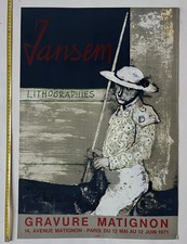 Jean Jansem gravure matignon