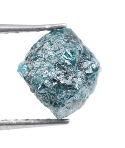 Diamant brut bleu naturel - , de