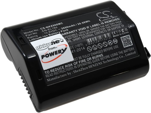 Batterie compatible avec nikon - batterie,