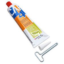 Pate a Joint CAF4 Blanche Moteur Moto Cyclo Scooter Silicone RTV Tube 100g