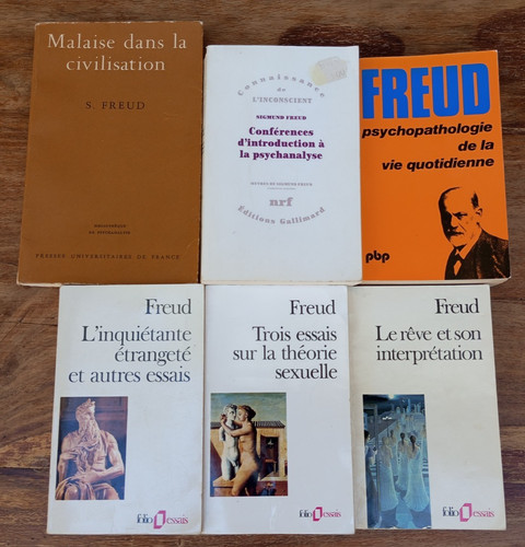 Sigmund freud lot de 6 - sigmund,
