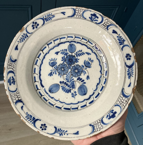 Belle assiette faïence - assiette,