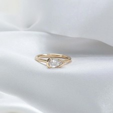1,00 ct CVD fine bijoux poire
