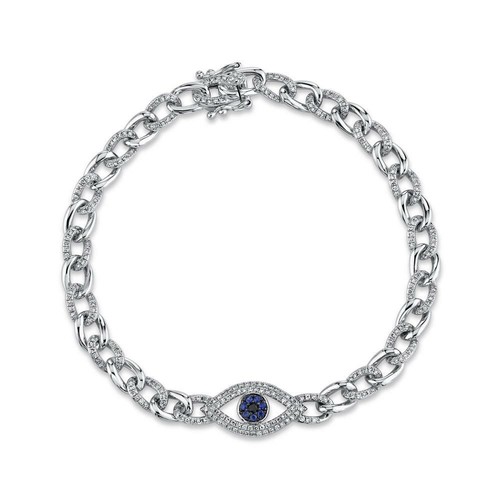 Diamant saphir eye lien - saphir,