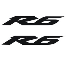 Stickers R6 Yamaha - 12cm x 2cm