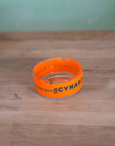Cendrier publicitaire cynar - cynar, en